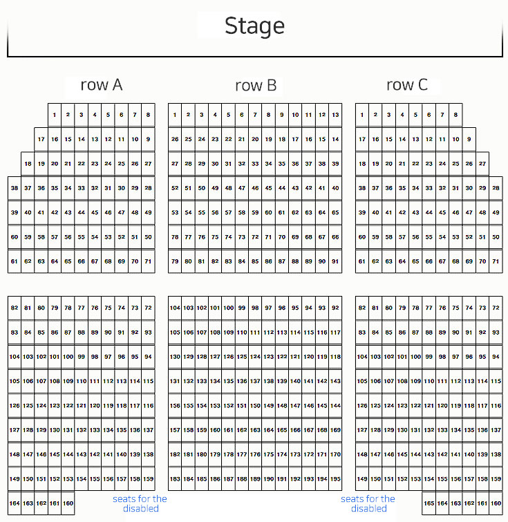 Theater Seat layout