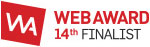 WA 인증마크 - Web Award 14th Finalist