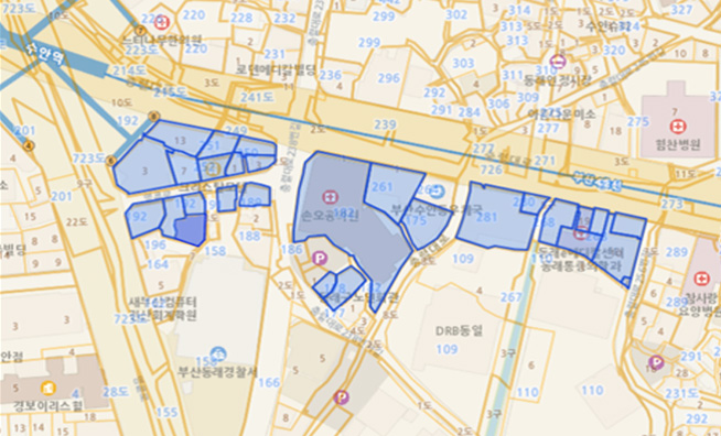 동래수안만세 골목형 상점가 이미지