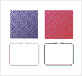 전용 보더라인 및 패턴