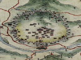 조선후기의 동래읍성 전경