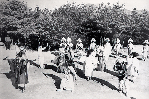 전통민속 동래야류 동연