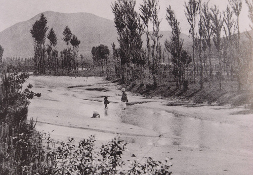 온천천을 옛날 동래천 또는 서천이라 불렀다.(1900년대)