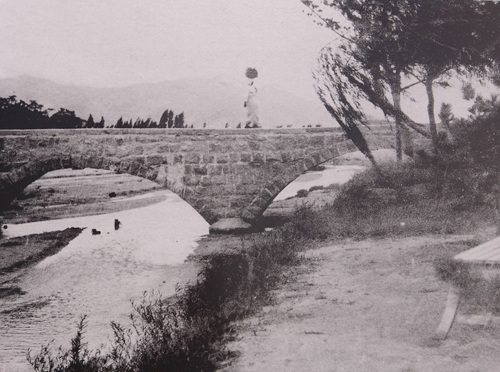 온정교(1910년대, 온천교을 지나 온천장에 있던 다리)