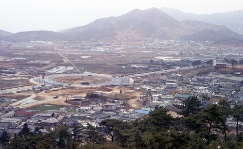 안락교차로주변 전경