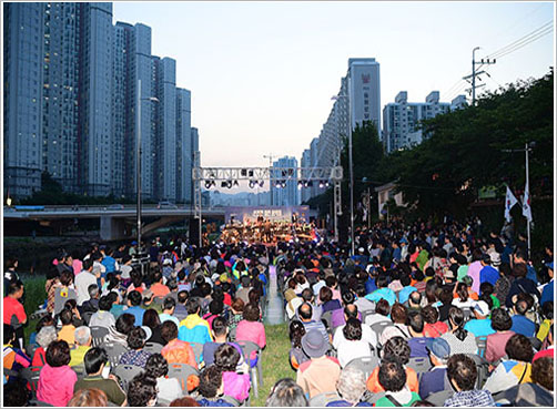 가을음악회의 동래온천천