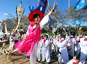 동래세가닥 줄다리기 이미지