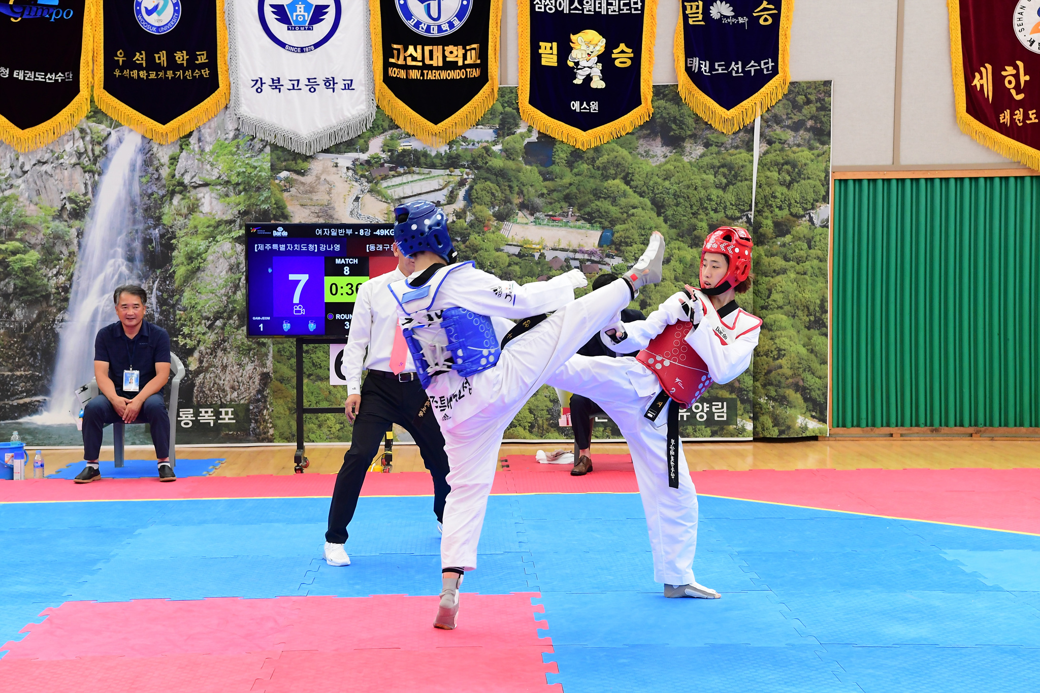 제54회 대통령기 전국태권도대회 출전