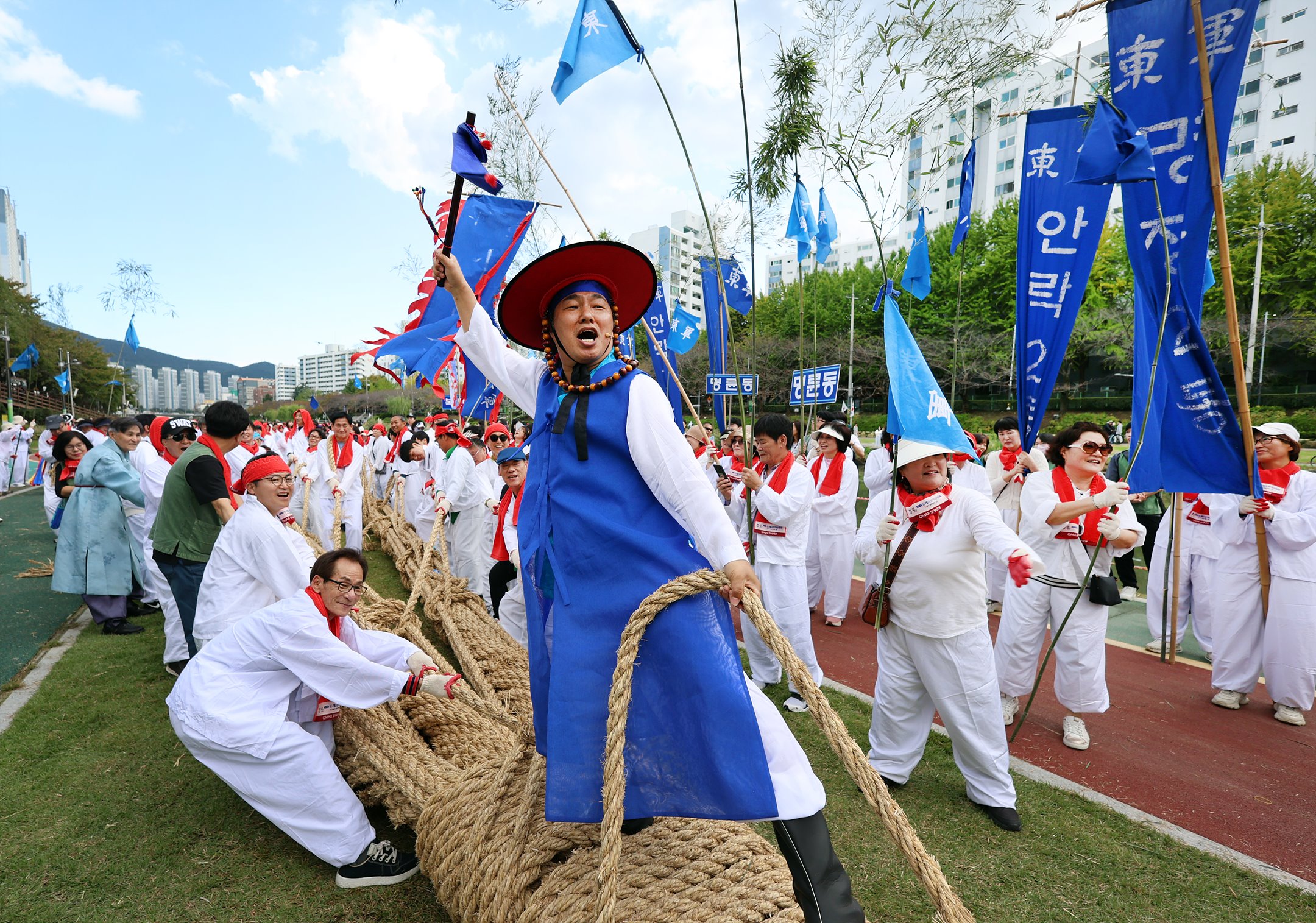  동래 세가닥 줄다리기